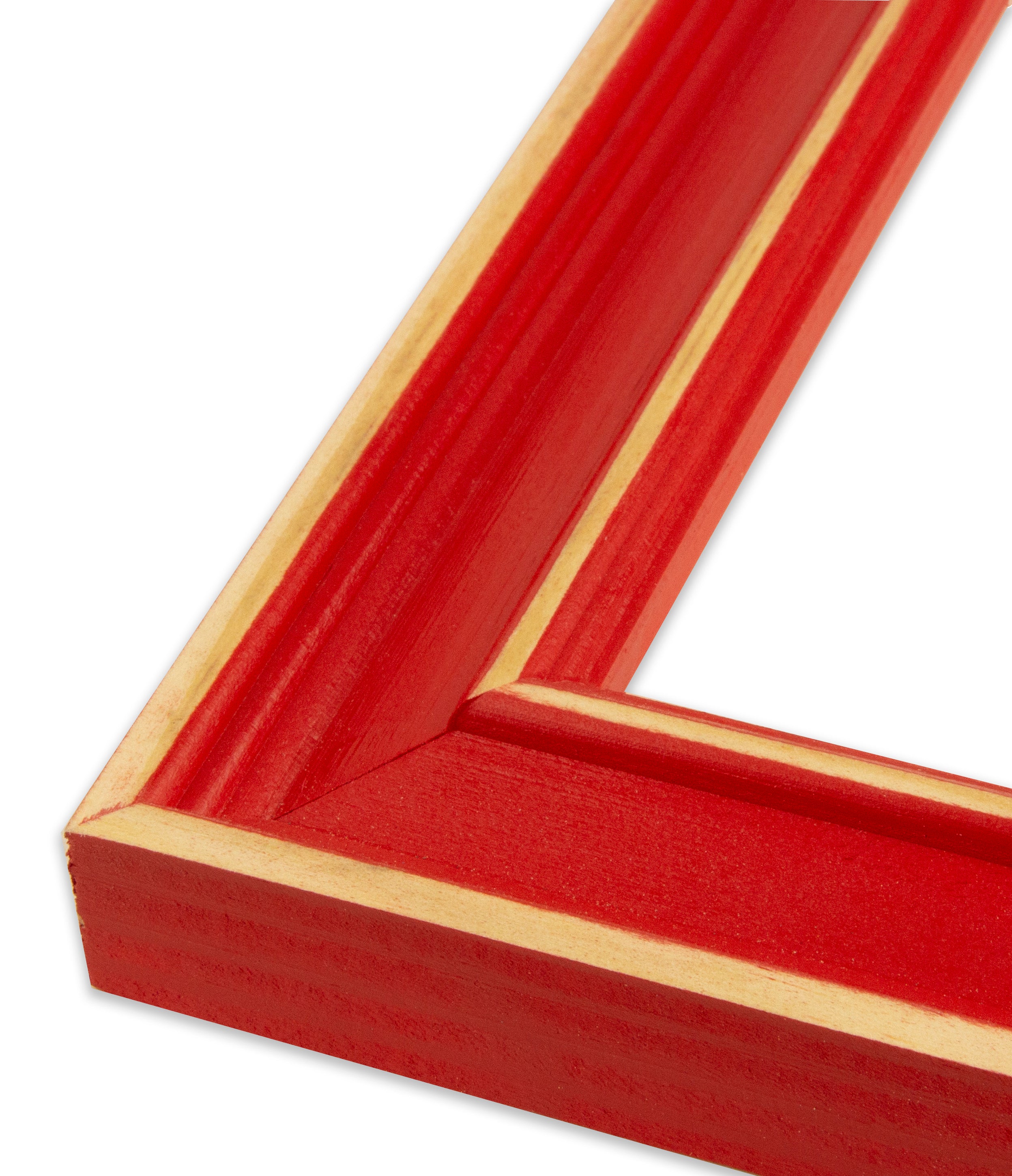 Red Frame Boxed Distressed Classic Classic Red Picture Frame - Distressed Classic - The ...