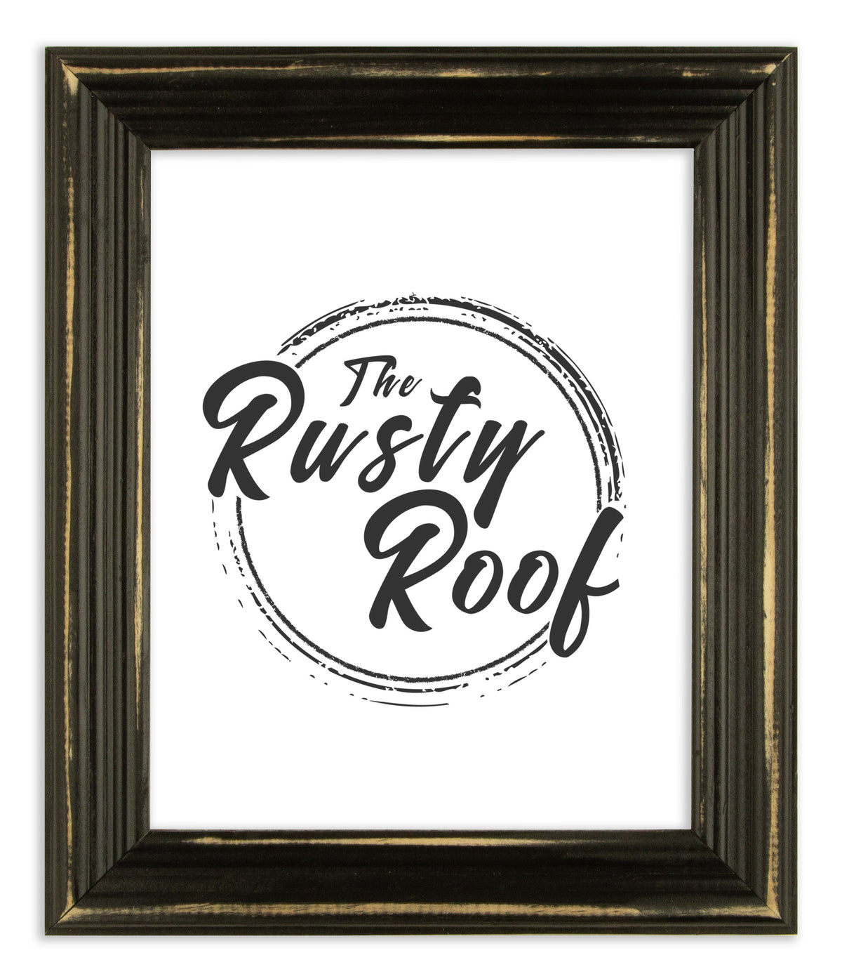 Distressed Lucy Picture Frame - Black– The Rusty Roof
