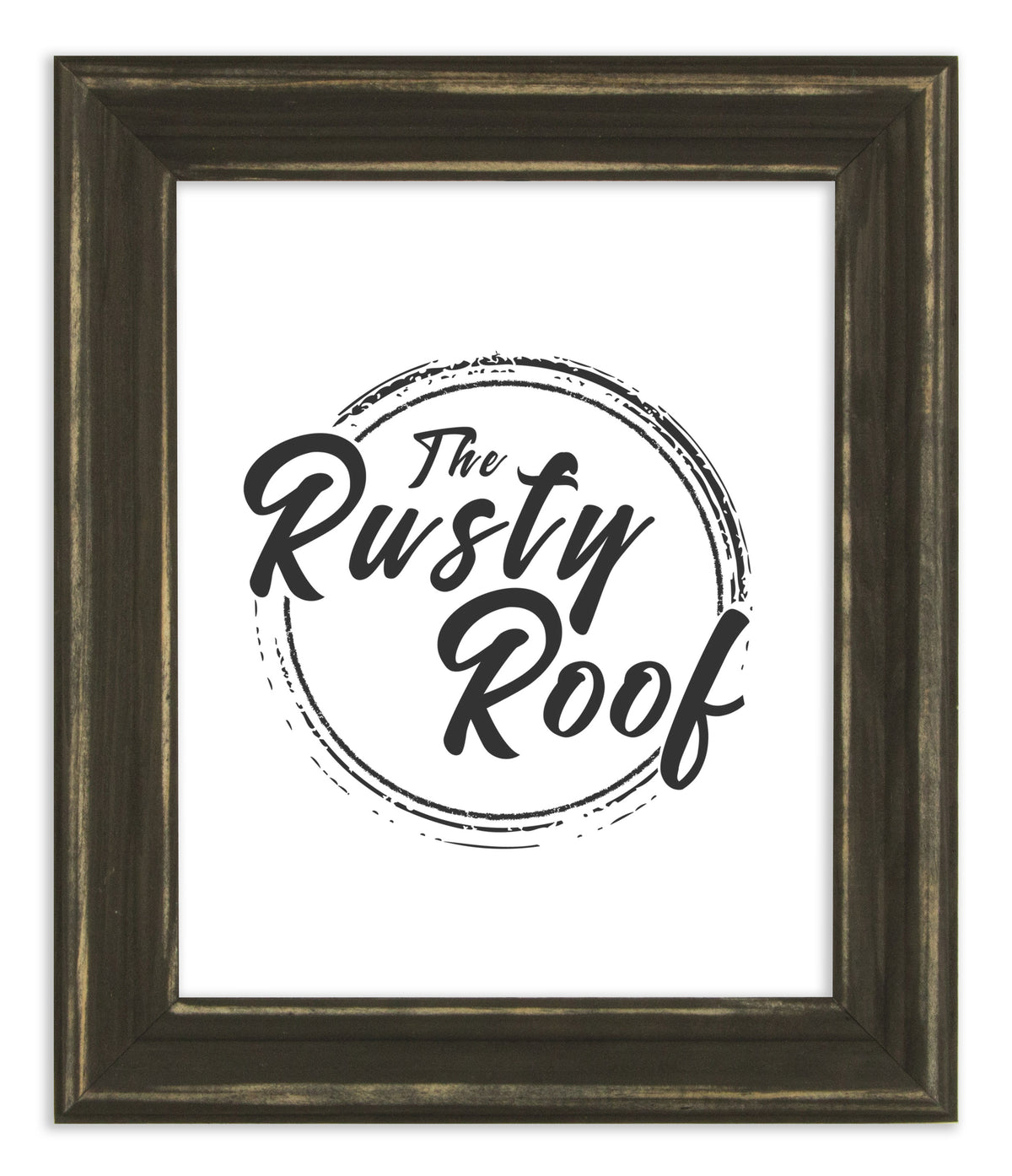Distressed Lucy Picture Frame - Ebony Stain– The Rusty Roof